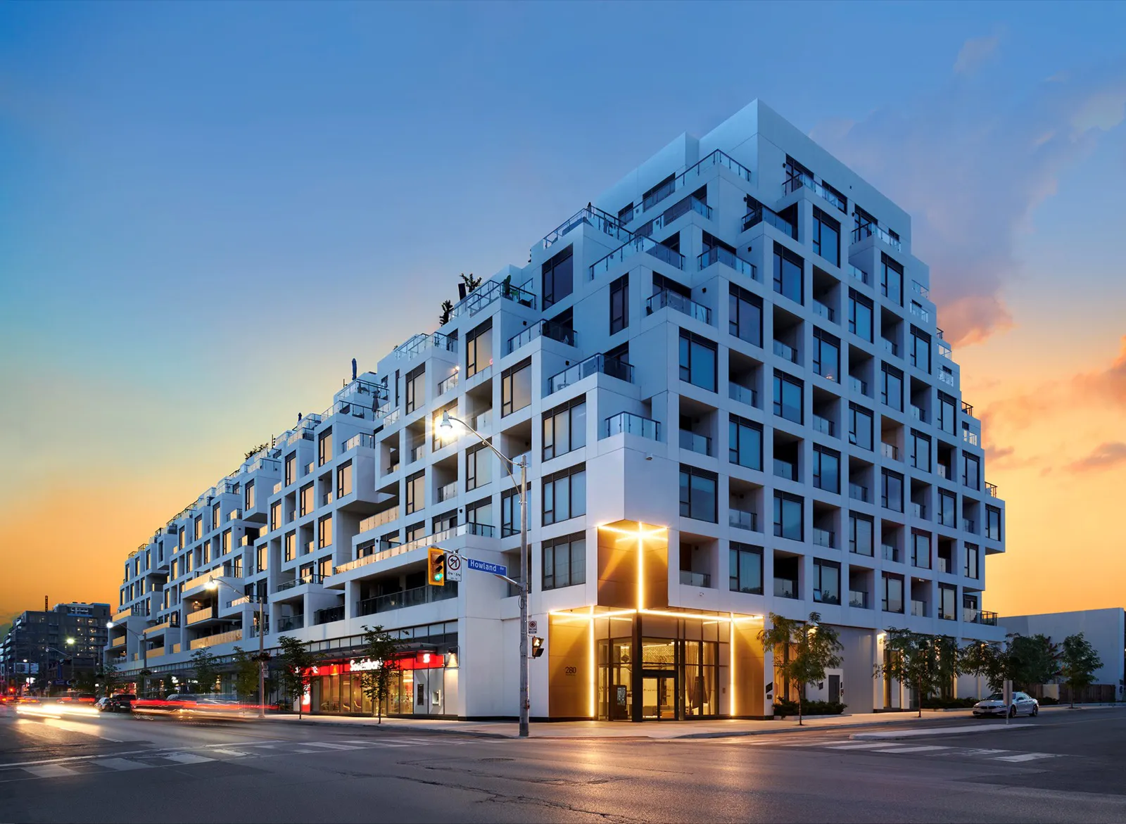 The facade of Bianca