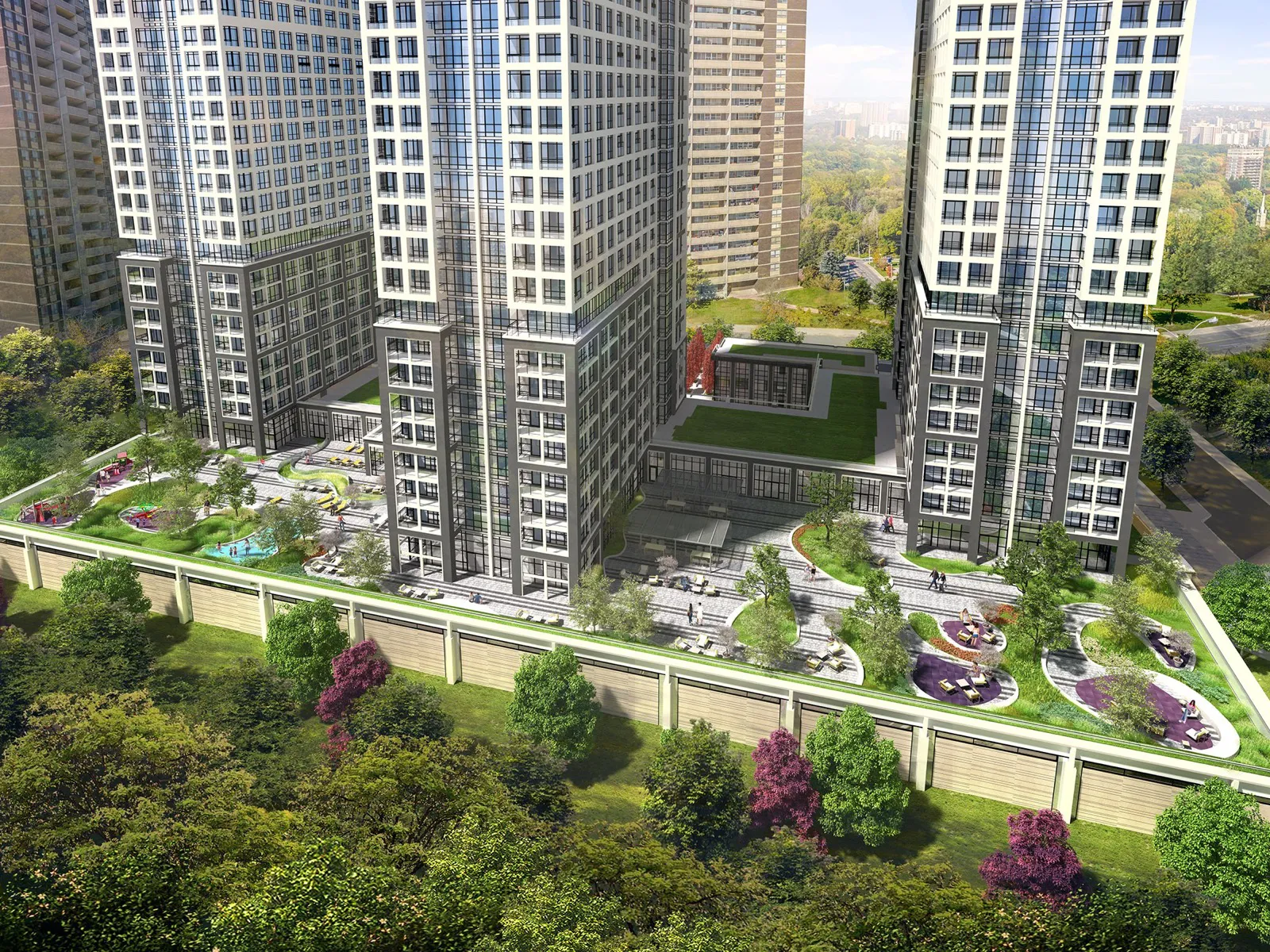 The facade of Bloor Promenade