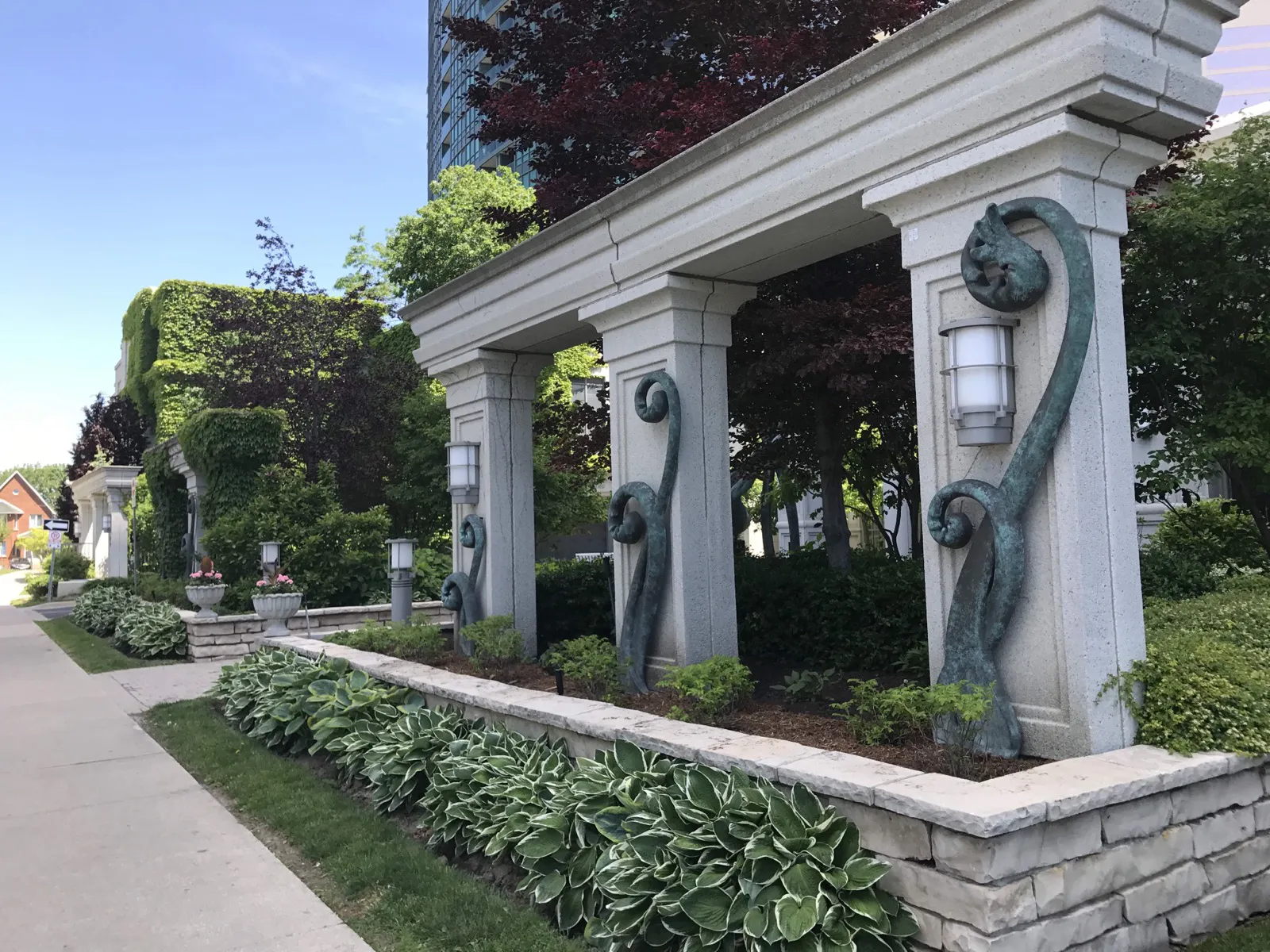 The facade of Meridian