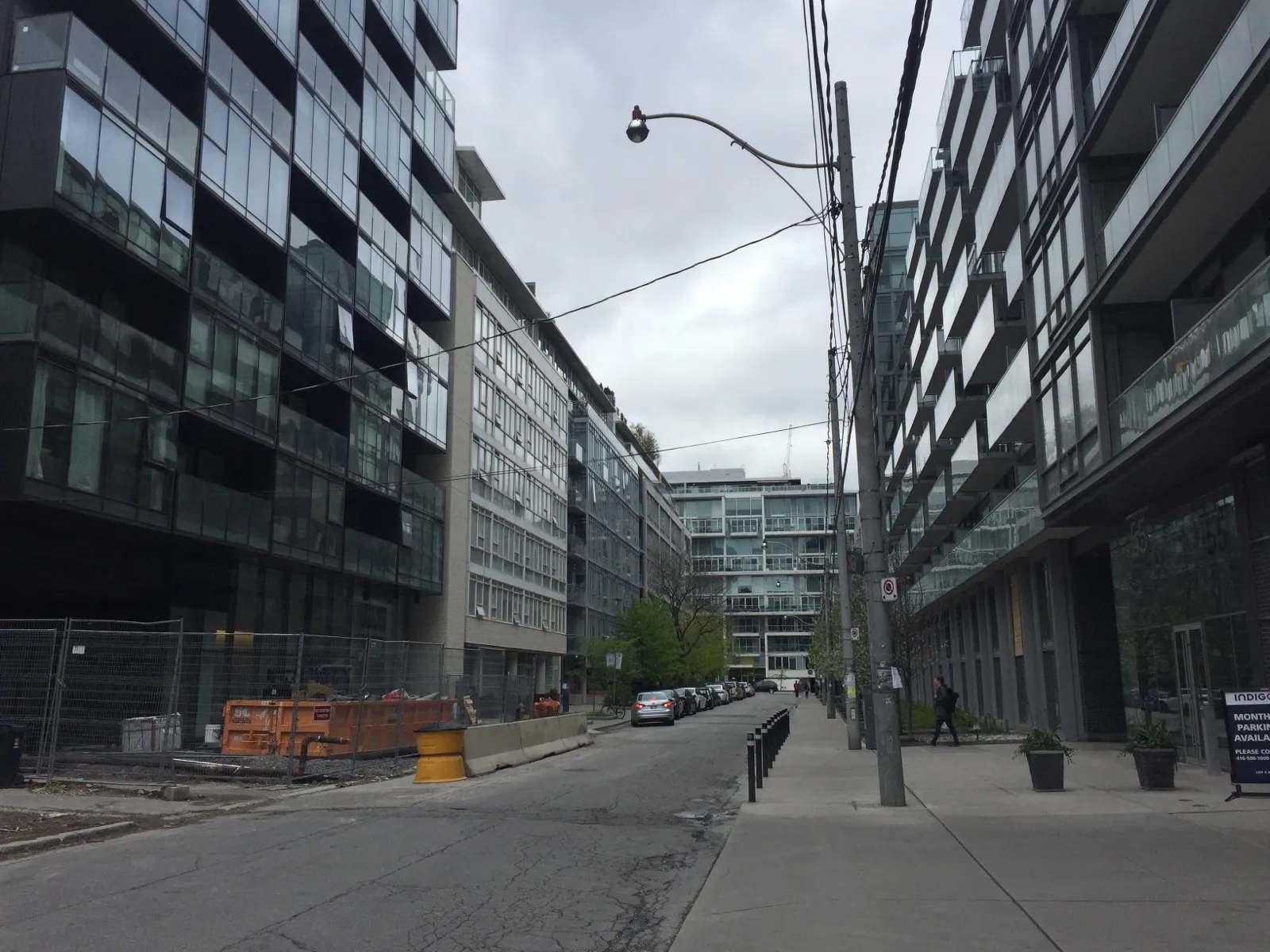 The facade of The Stewart Lofts