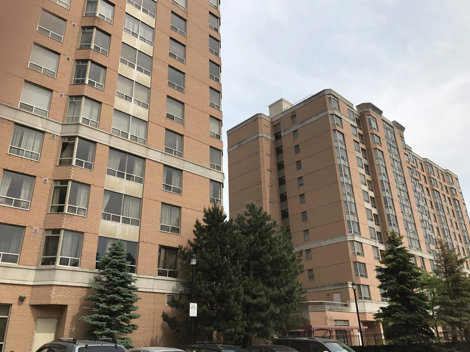 The facade of Bamburgh Plaza