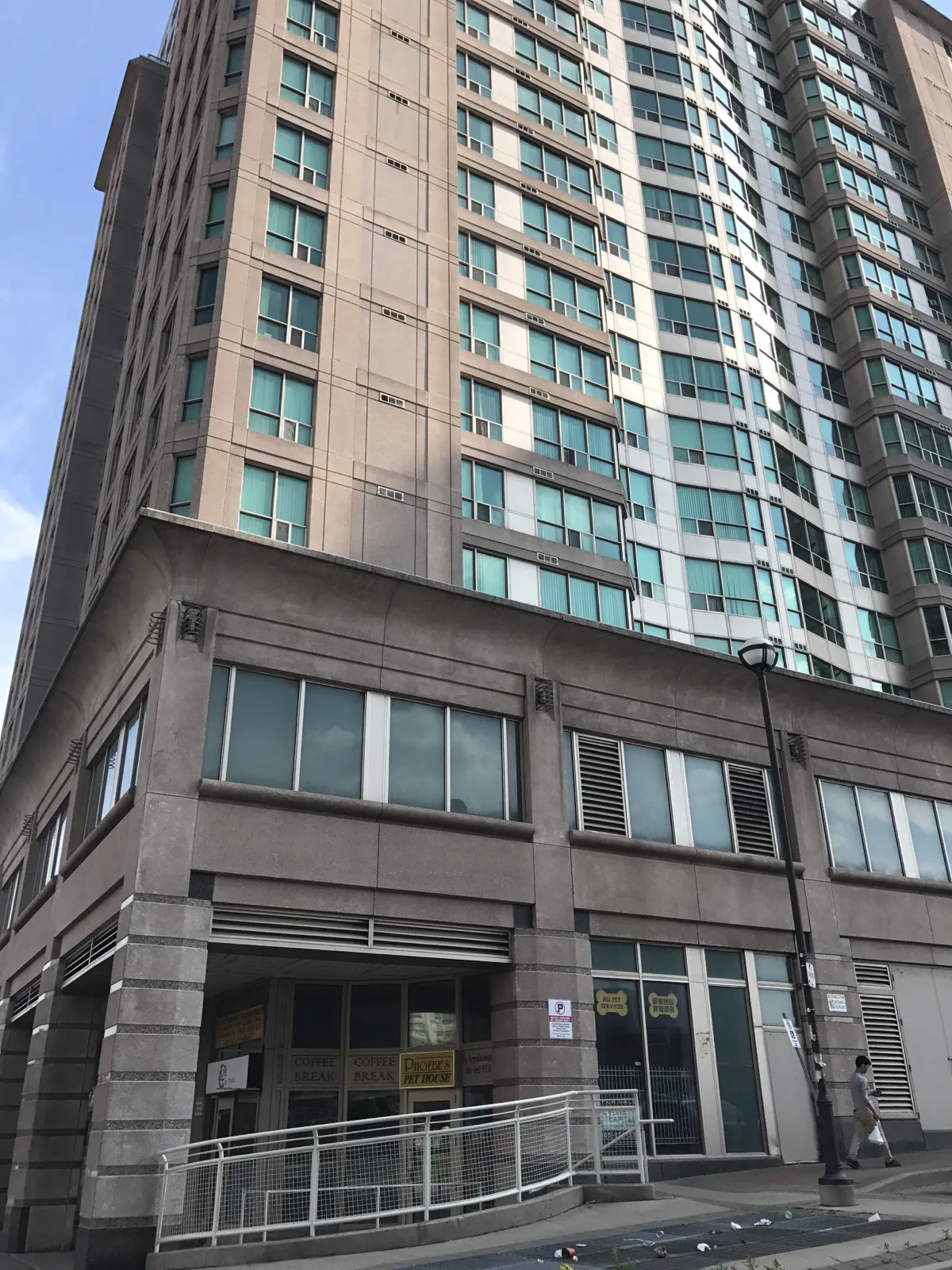 The facade of The Residences at The Consilium l