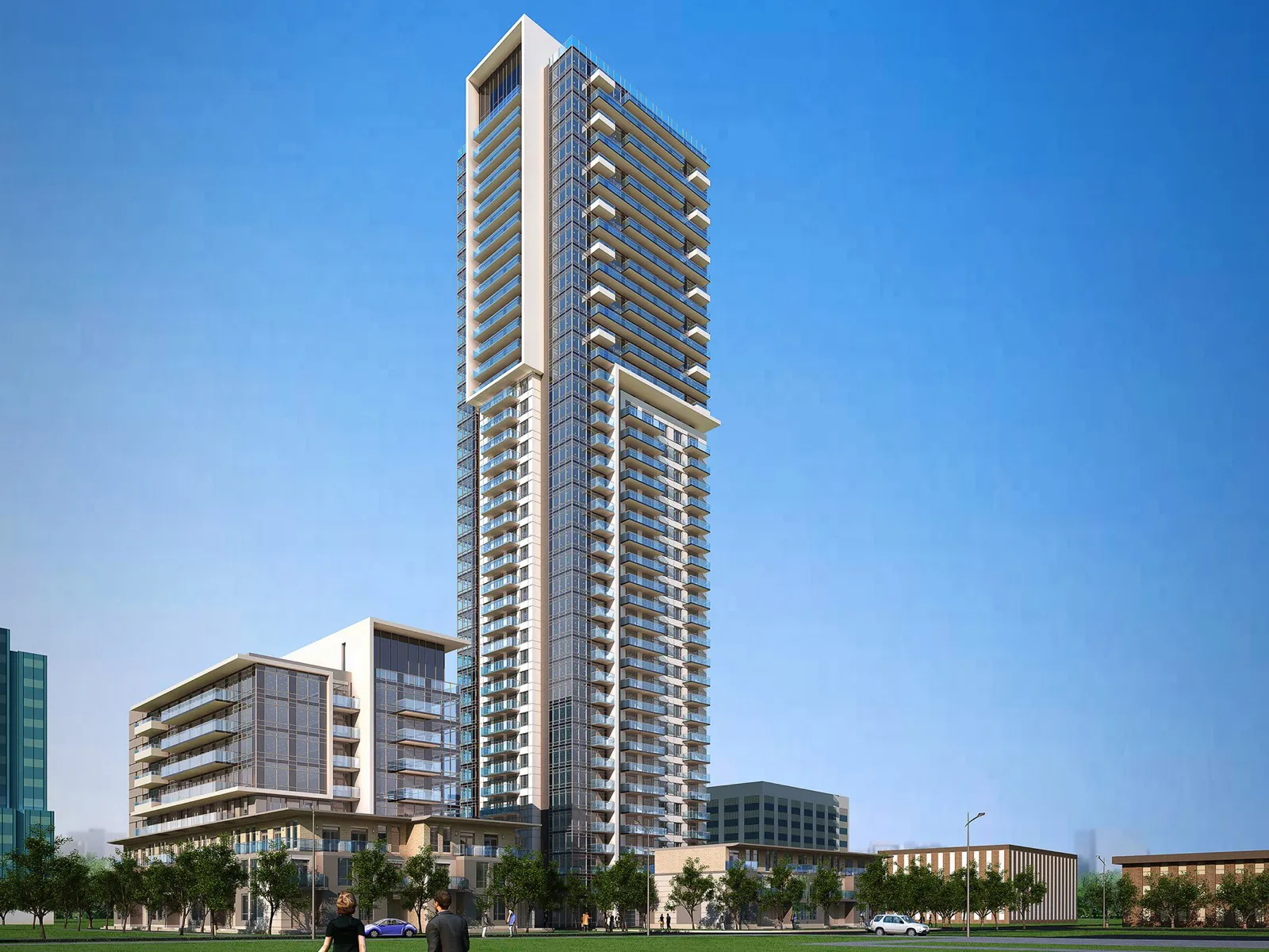 The facade of Parfait at Atria