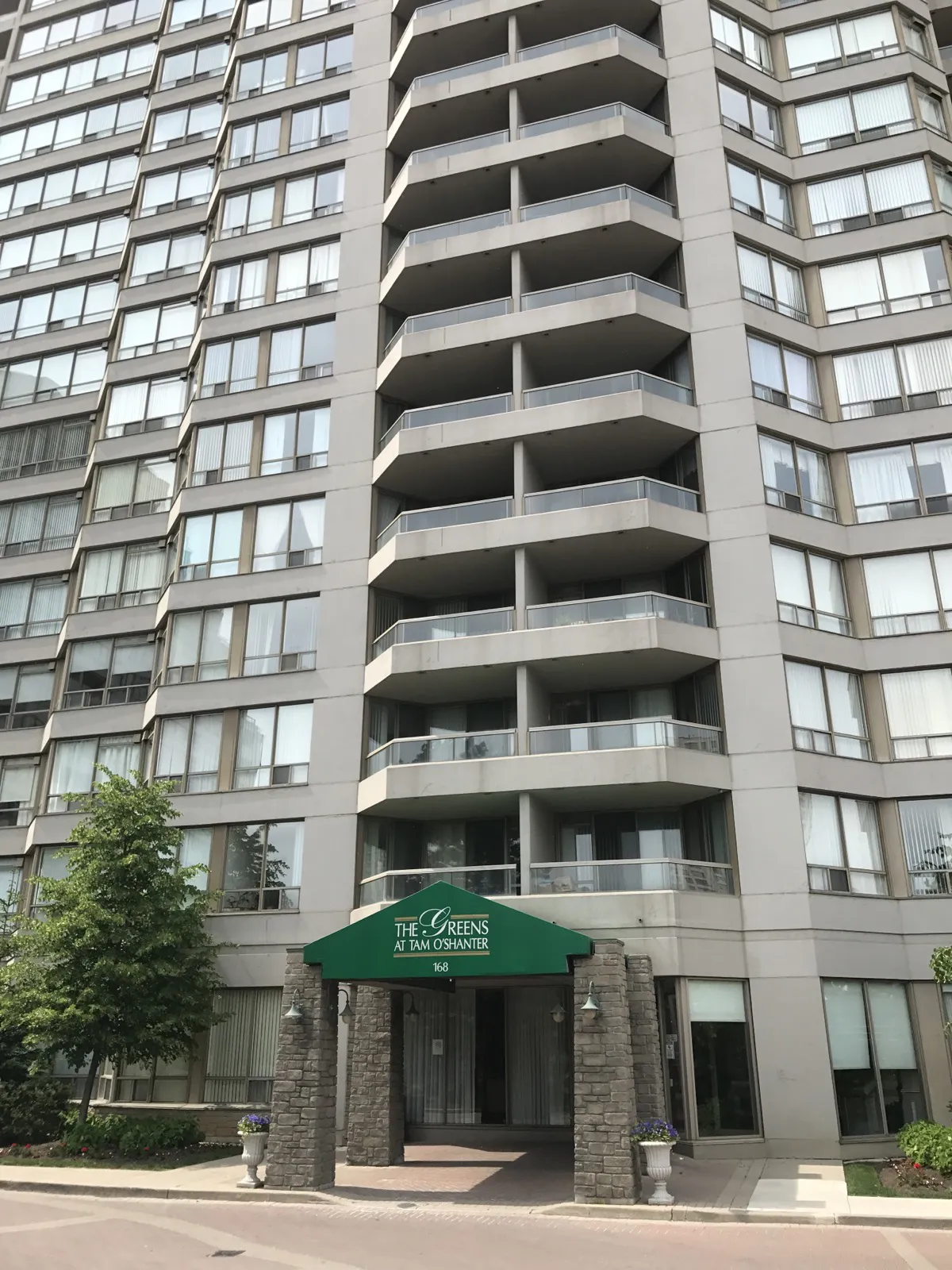 The facade of Greens At Tam O'Shanter