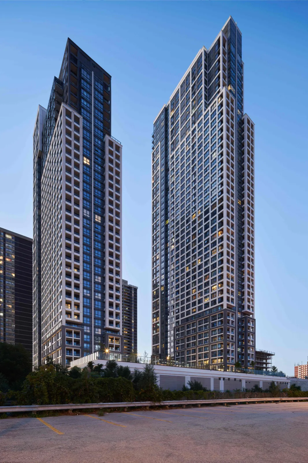 The facade of Bloorvista at Islington Terrace